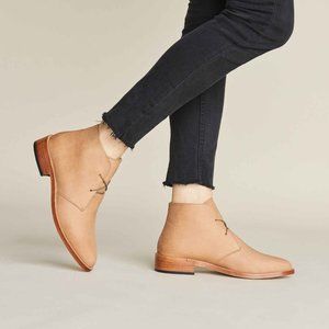 Nisolo Isa Boots in Sand, Size 6.5